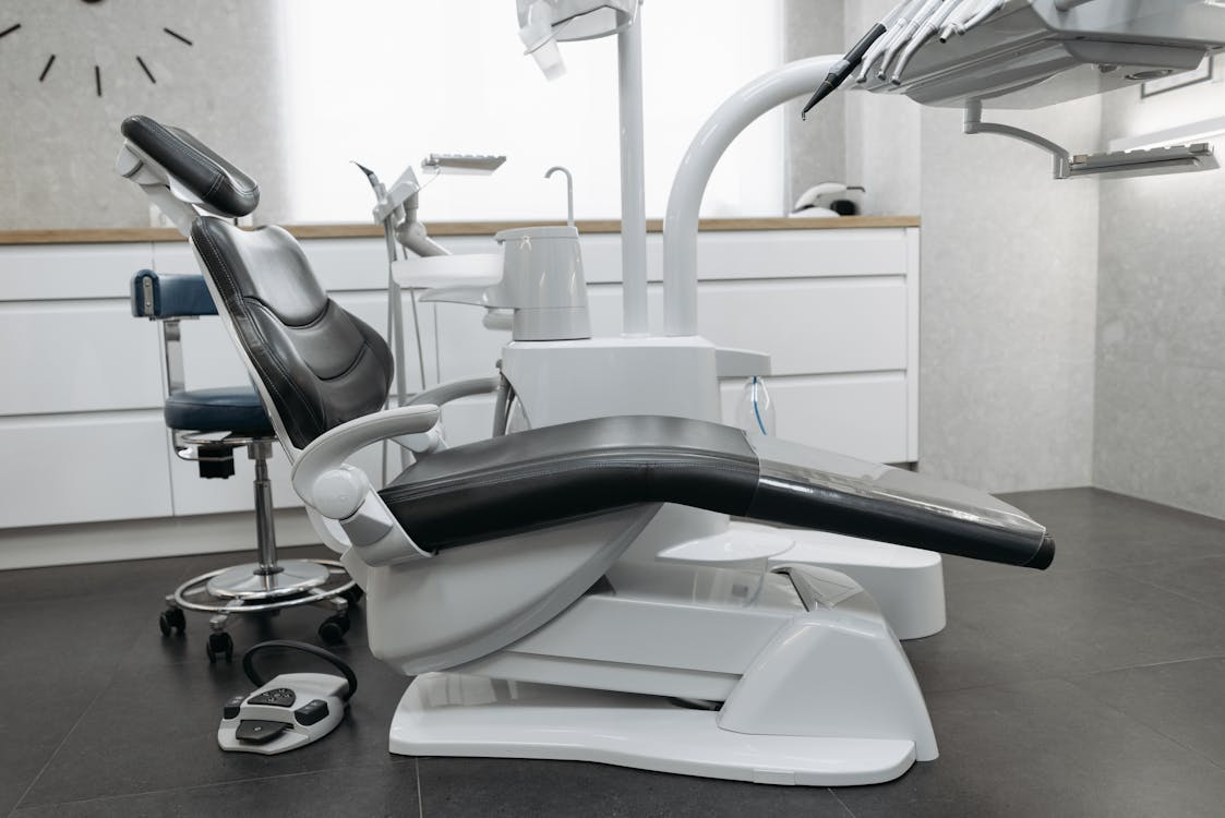 an image showing a dental chair