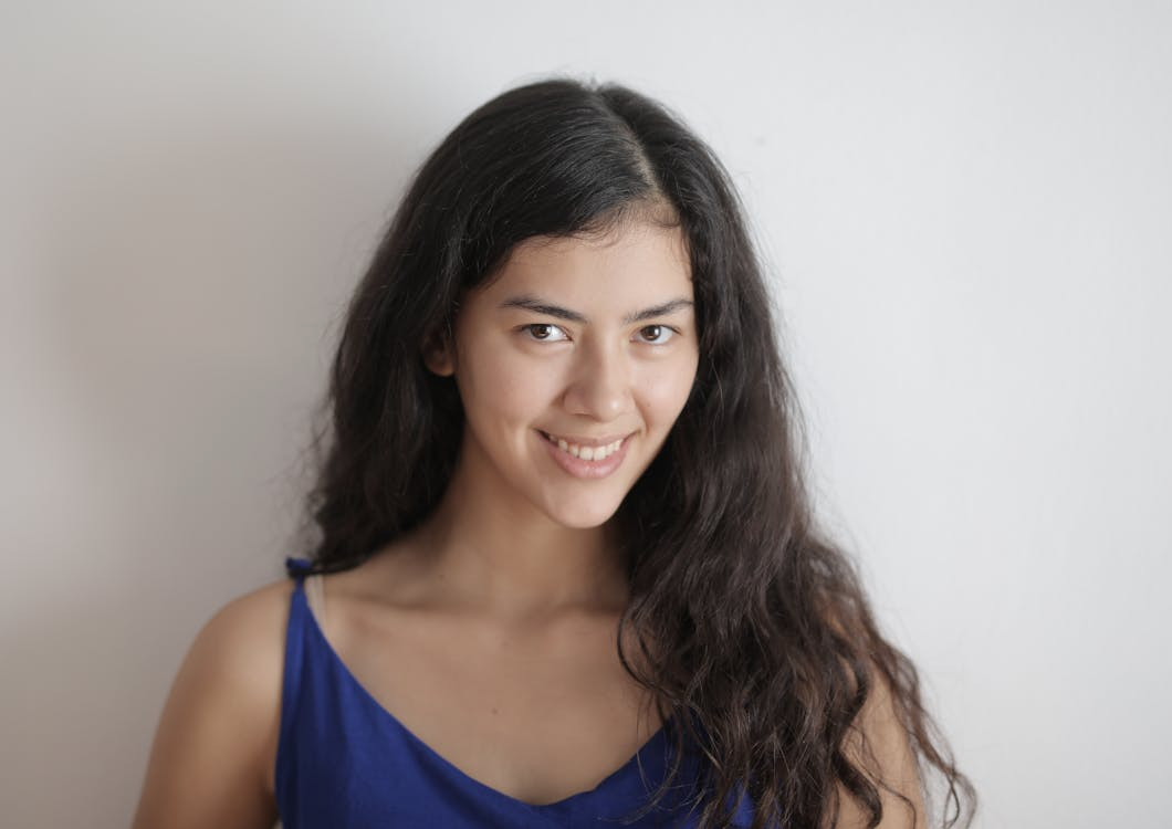image of a woman smiling at the camera